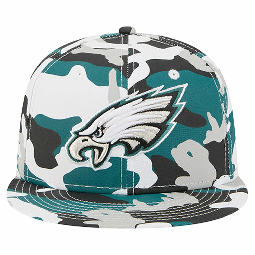 Philadelphia Eagles New Era 59FIFTY Fitted Hat Midnight Green/Black | NFL