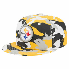 Pittsburgh Steelers New Era 59FIFTY Fitted Hat Gold/Black | NFL