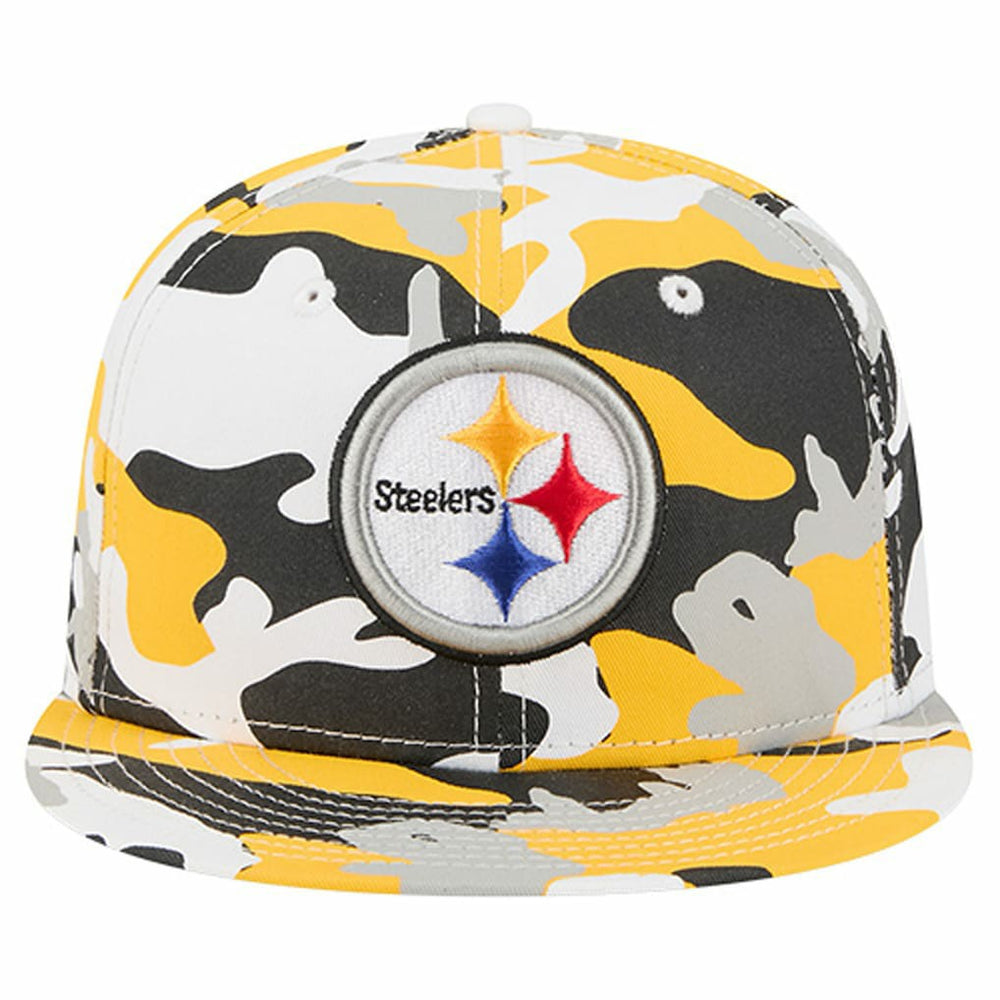 Pittsburgh Steelers New Era 59FIFTY Fitted Hat Gold/Black | NFL