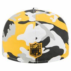 Pittsburgh Steelers New Era 59FIFTY Fitted Hat Gold/Black | NFL