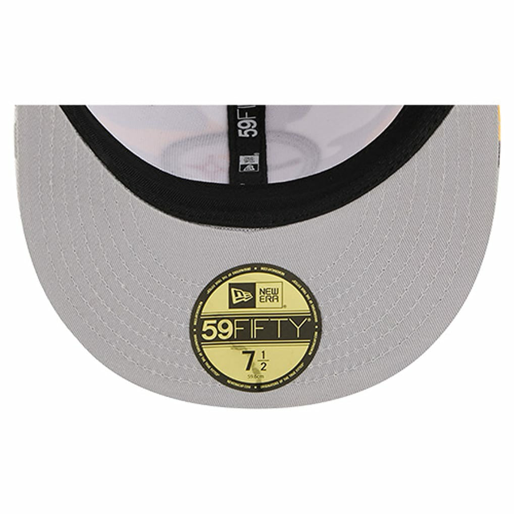 Pittsburgh Steelers New Era 59FIFTY Fitted Hat Gold/Black | NFL