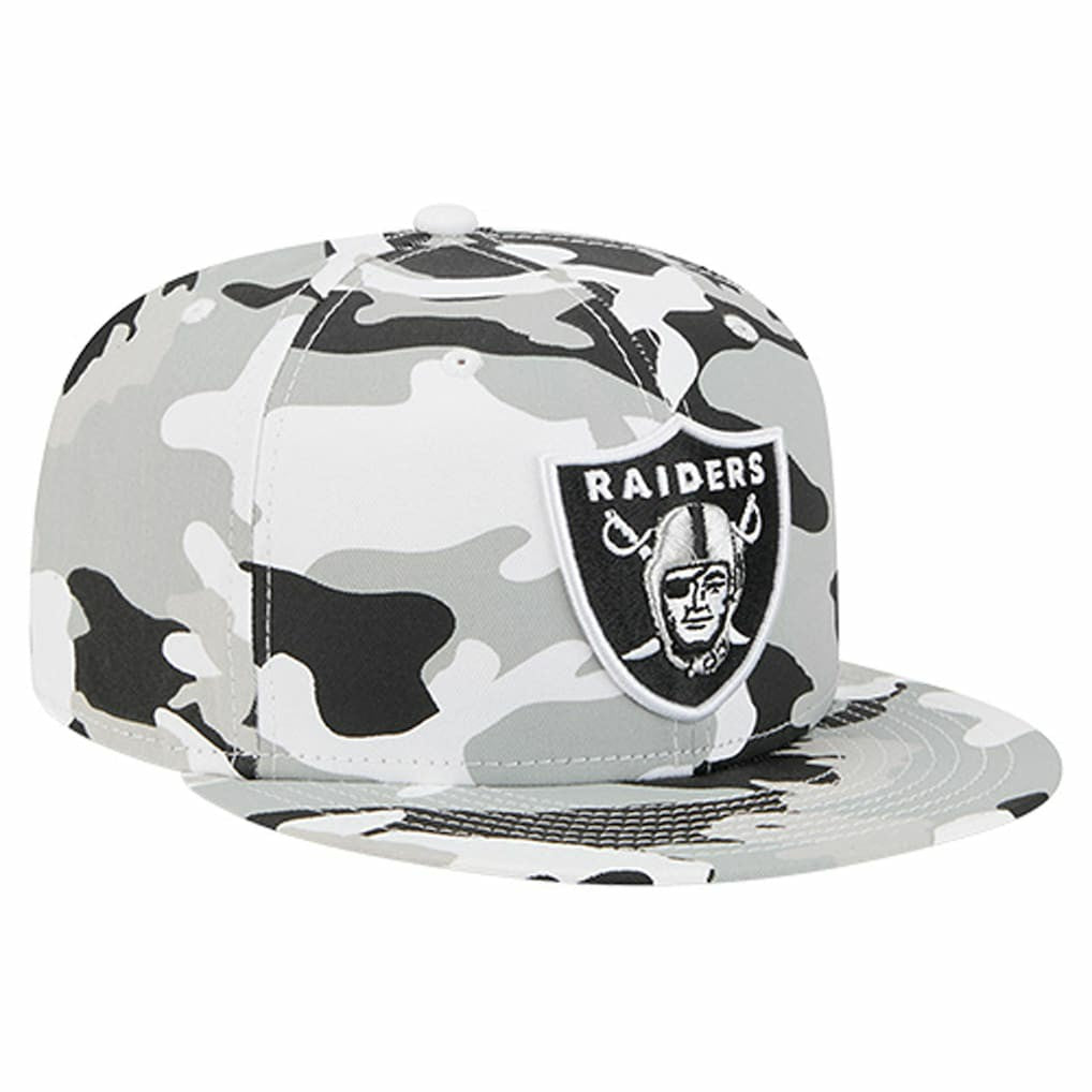 Las Vegas Raiders New Era 59FIFTY Fitted Hat Silver/Black | NFL