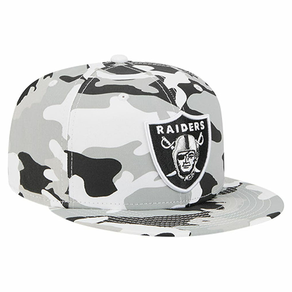 Las Vegas Raiders New Era 59FIFTY Fitted Hat Silver/Black | NFL
