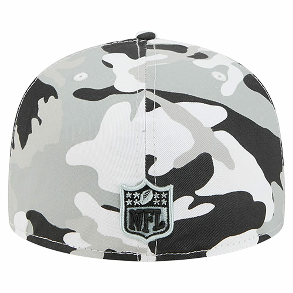 Las Vegas Raiders New Era 59FIFTY Fitted Hat Silver/Black | NFL