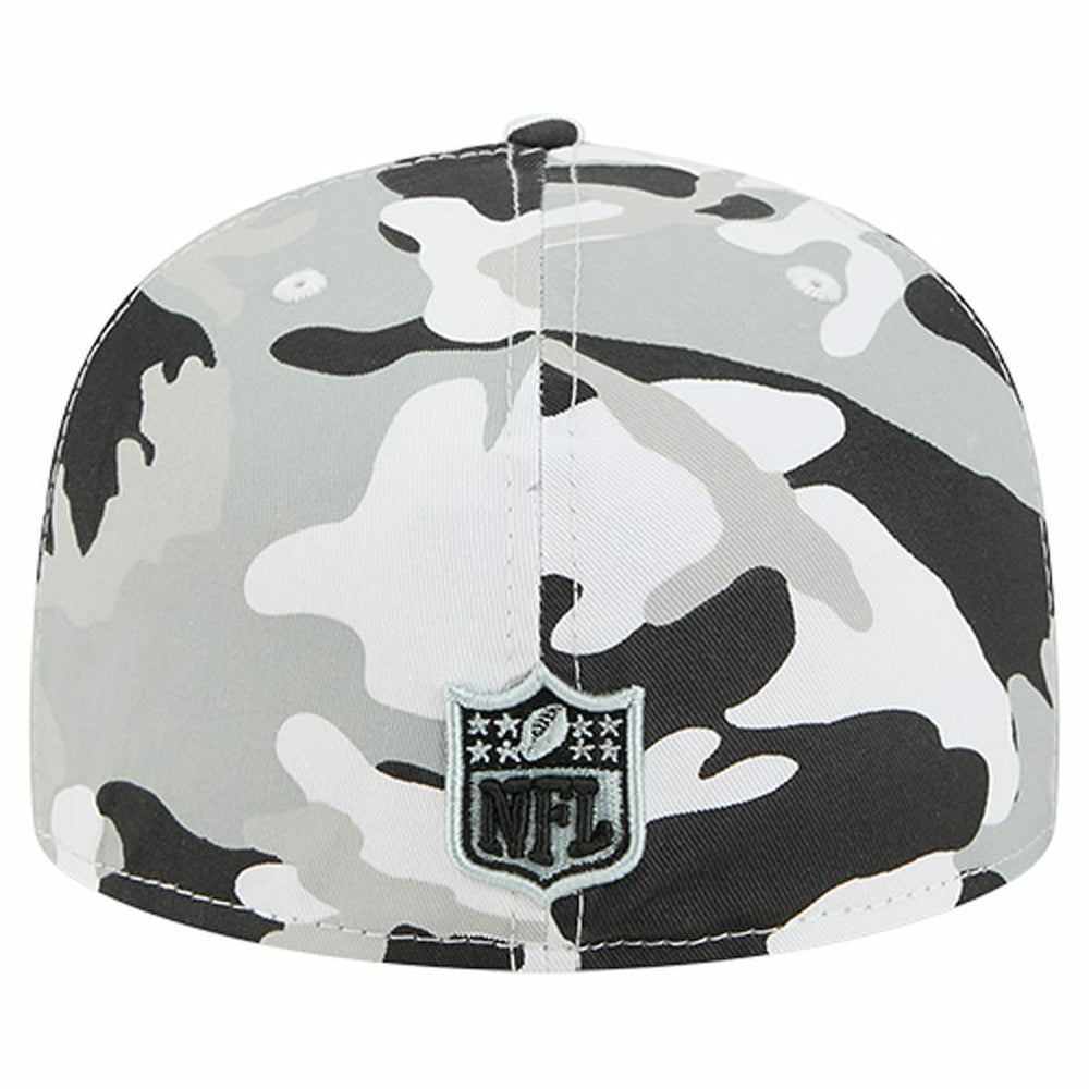 Las Vegas Raiders New Era 59FIFTY Fitted Hat Silver/Black | NFL