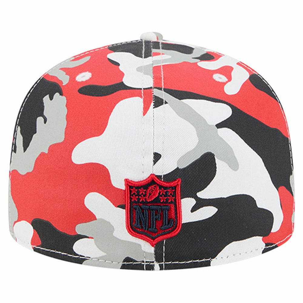 Houston Texans New Era 59FIFTY Fitted Hat Red/Navy | NFL