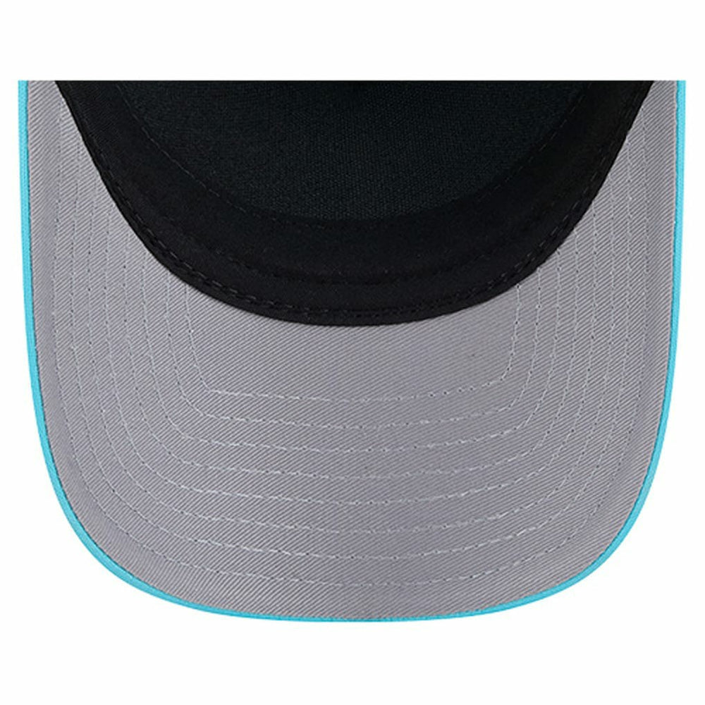 Miami Dolphins New Era Gas Station 9FORTY A-Frame M-Crown Adjustable Trucker Hat Aqua | NFL
