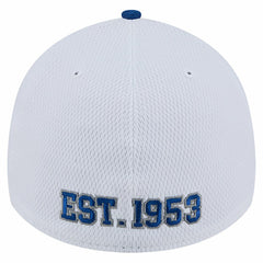 Indianapolis Colts New Era Dashmark Rays 39THIRTY Flex Hat White/Royal | NFL