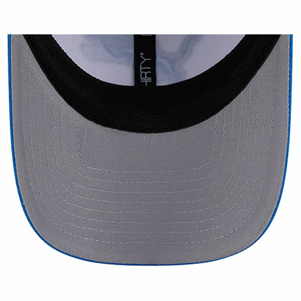 Detroit Lions New Era Dashmark Rays 39THIRTY Flex Hat White/Blue | NFL