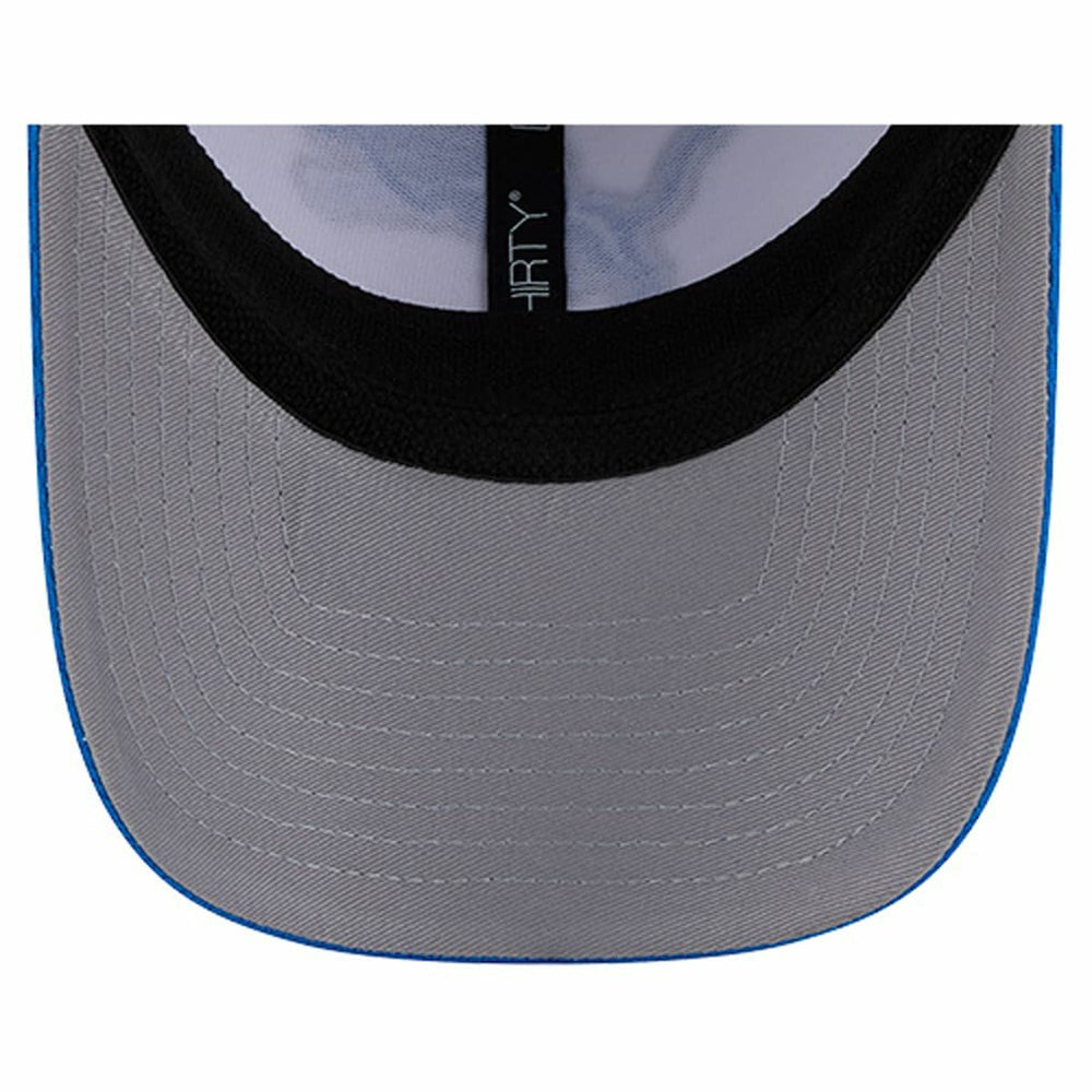 Detroit Lions New Era Dashmark Rays 39THIRTY Flex Hat White/Blue | NFL