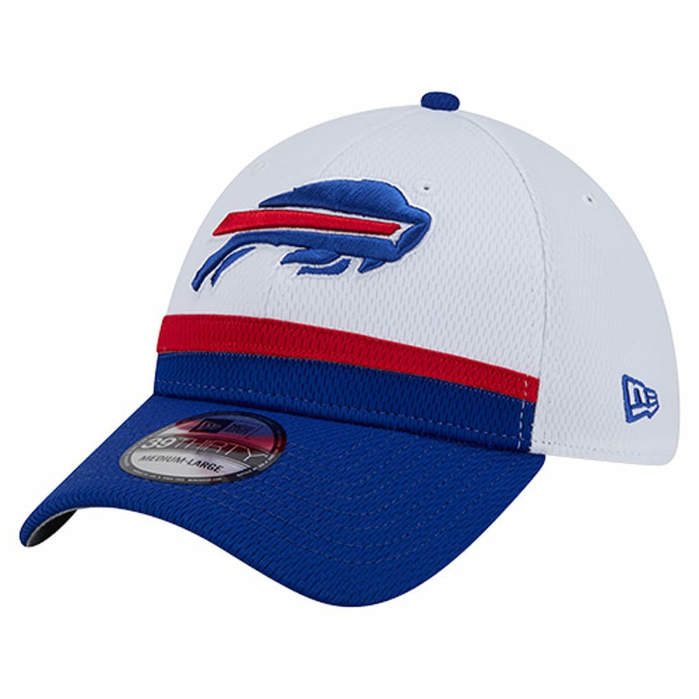 Buffalo Bills New Era Dashmark Rays 39THIRTY Flex Hat White/Royal | NFL