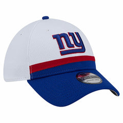 New York Giants New Era Dashmark Rays 39THIRTY Flex Hat White/Royal | NFL