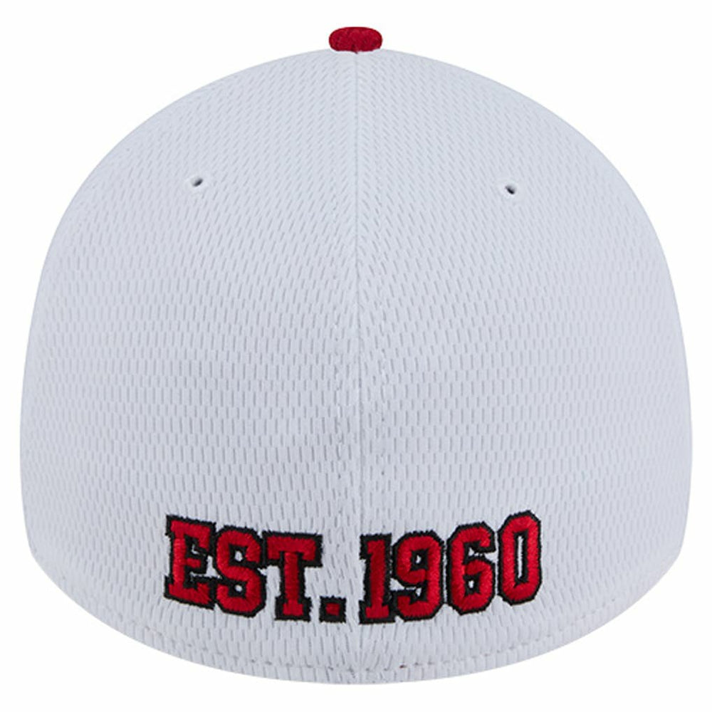Kansas City Chiefs New Era Dashmark Rays 39THIRTY Flex Hat White/Red | NFL
