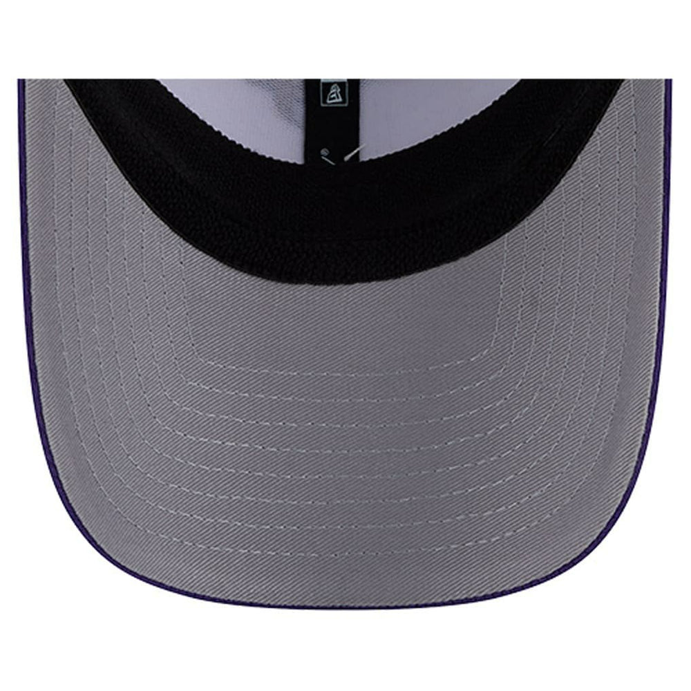 Minnesota Vikings New Era Dashmark Rays 39THIRTY Flex Hat White/Purple | NFL