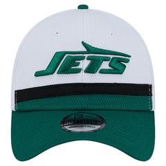 New York Jets New Era Dashmark Rays 39THIRTY Flex Hat White/Green | NFL