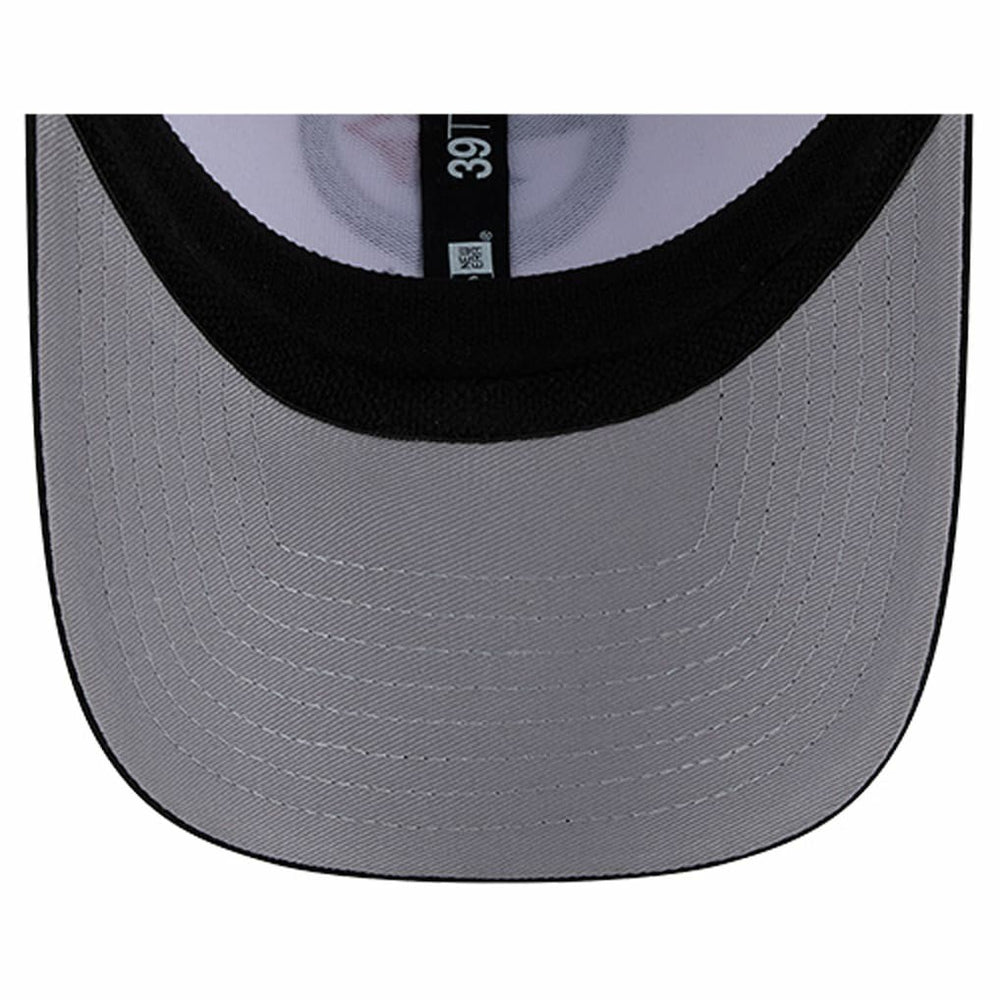 Pittsburgh Steelers New Era Dashmark Rays 39THIRTY Flex Hat White/Black | NFL