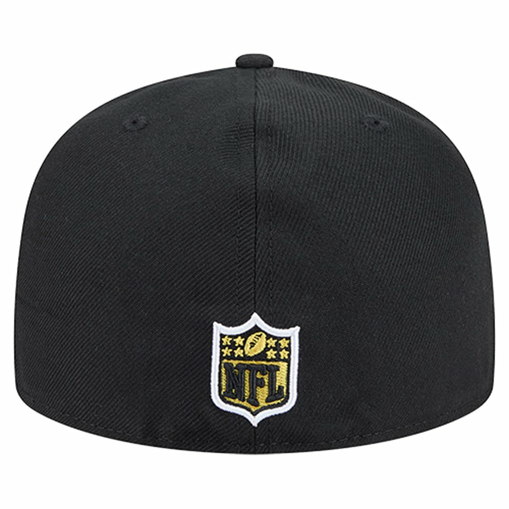 Pittsburgh Steelers New Era Soutache 59FIFTY Fitted Hat Black | NFL