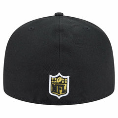 Pittsburgh Steelers New Era Soutache 59FIFTY Fitted Hat Black | NFL