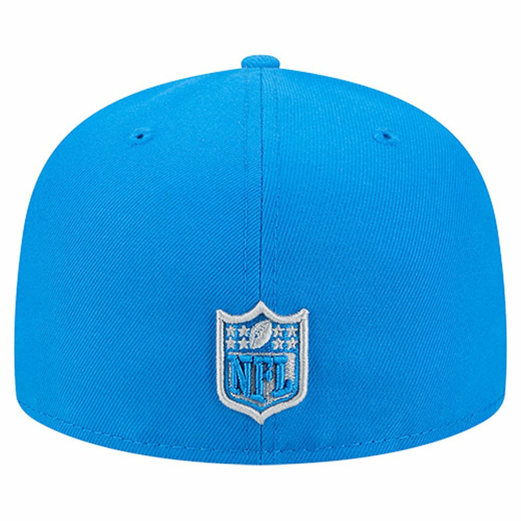 Detroit Lions New Era Group Chat 59FIFTY Fitted Hat Blue | NFL