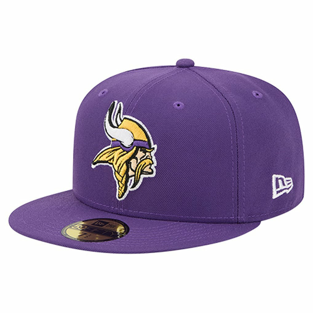 Minnesota Vikings New Era Group Chat 59FIFTY Fitted Hat Purple | NFL