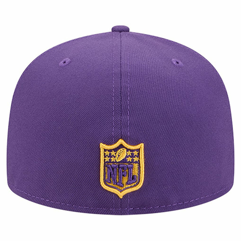 Minnesota Vikings New Era Group Chat 59FIFTY Fitted Hat Purple | NFL