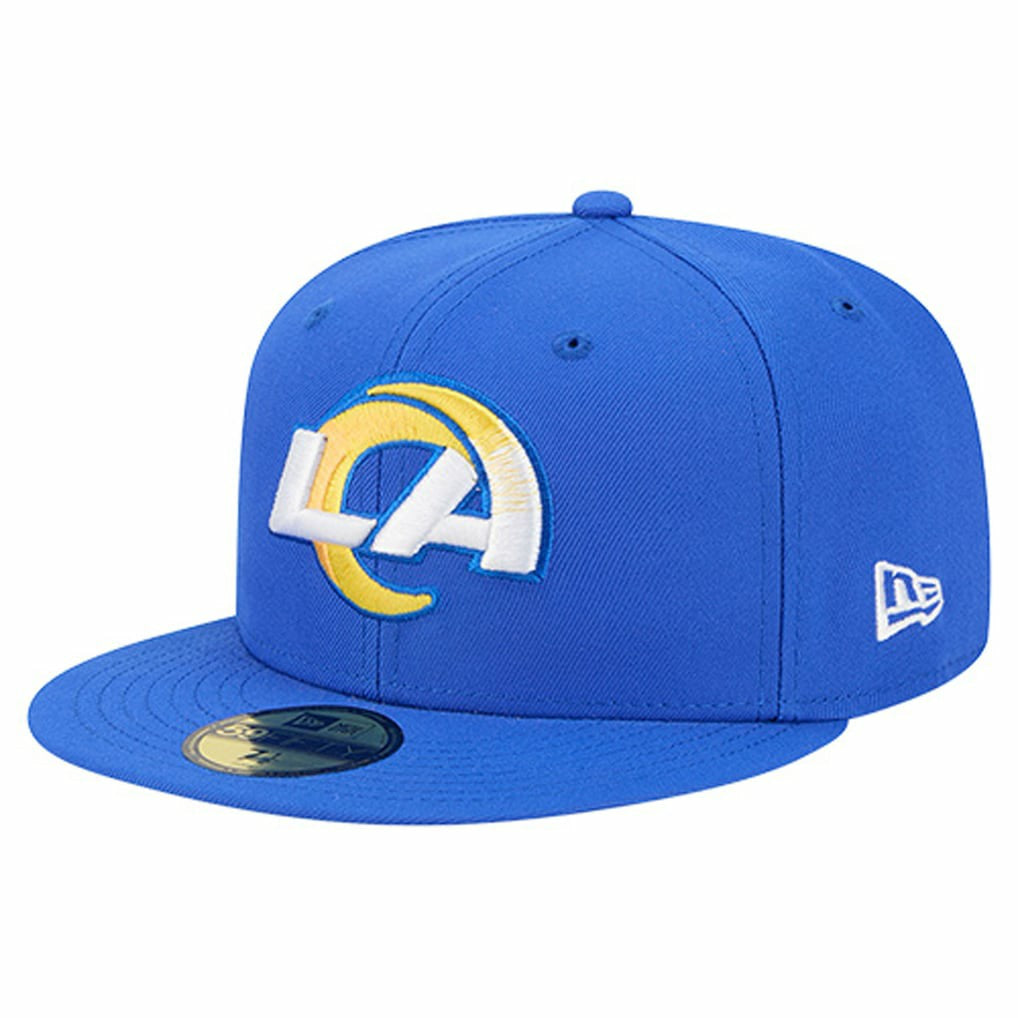 Los Angeles Rams New Era Group Chat 59FIFTY Fitted Hat Royal | NFL
