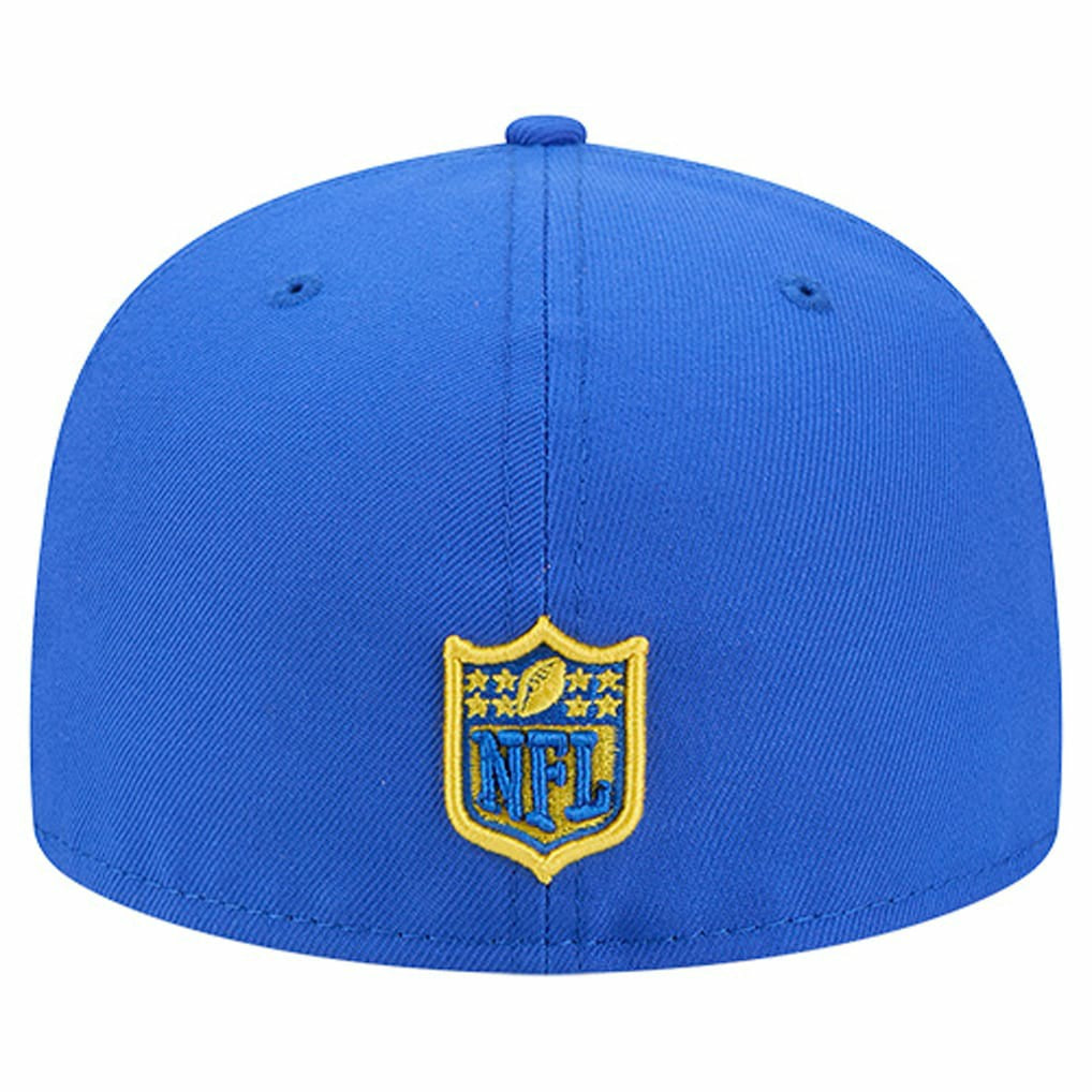 Los Angeles Rams New Era Group Chat 59FIFTY Fitted Hat Royal | NFL