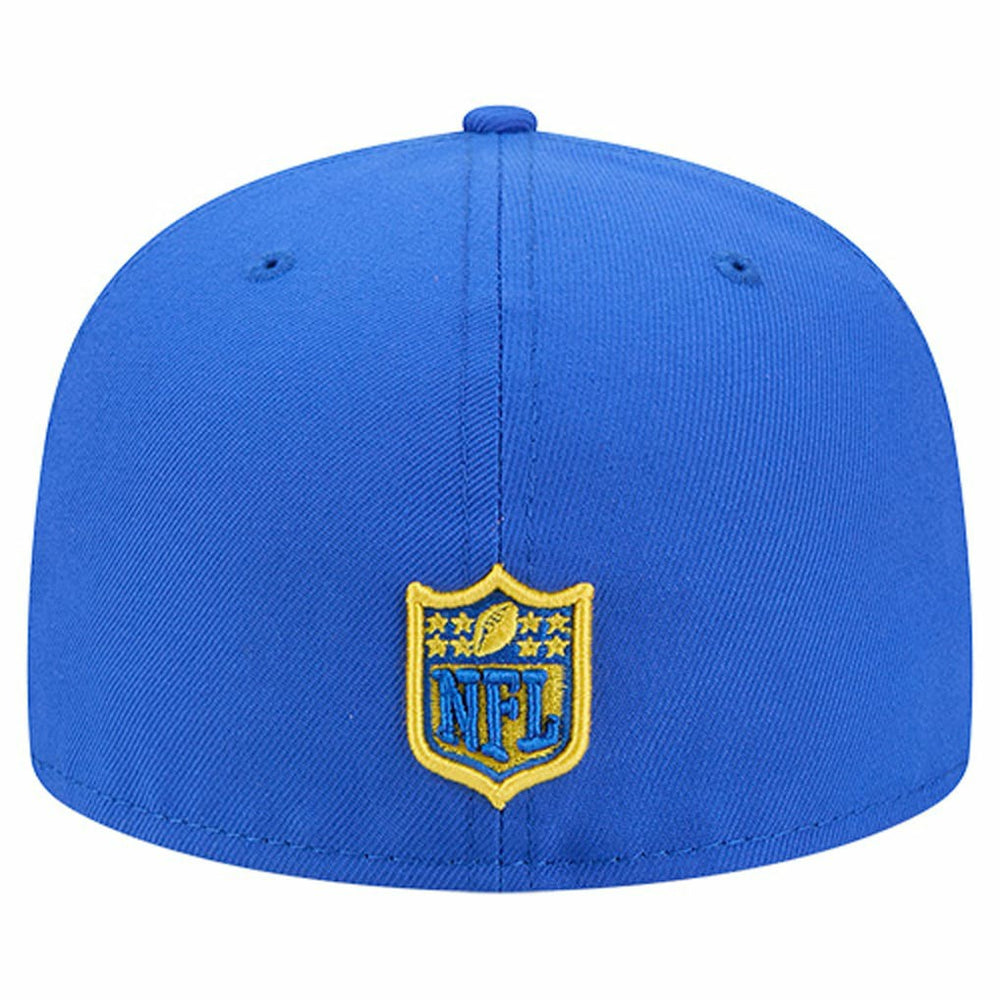 Los Angeles Rams New Era Group Chat 59FIFTY Fitted Hat Royal | NFL