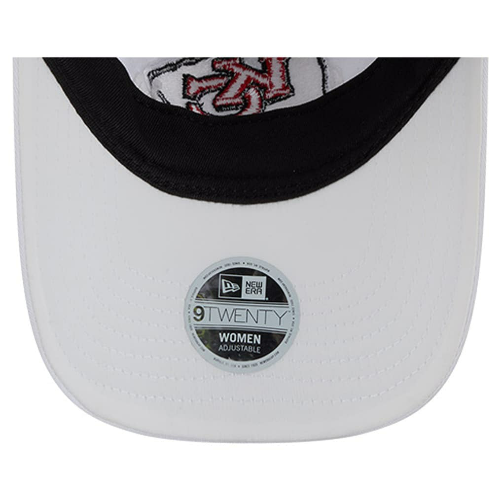 Kansas City Chiefs New Era Women's Floral 9TWENTY Adjustable Hat White | NFL