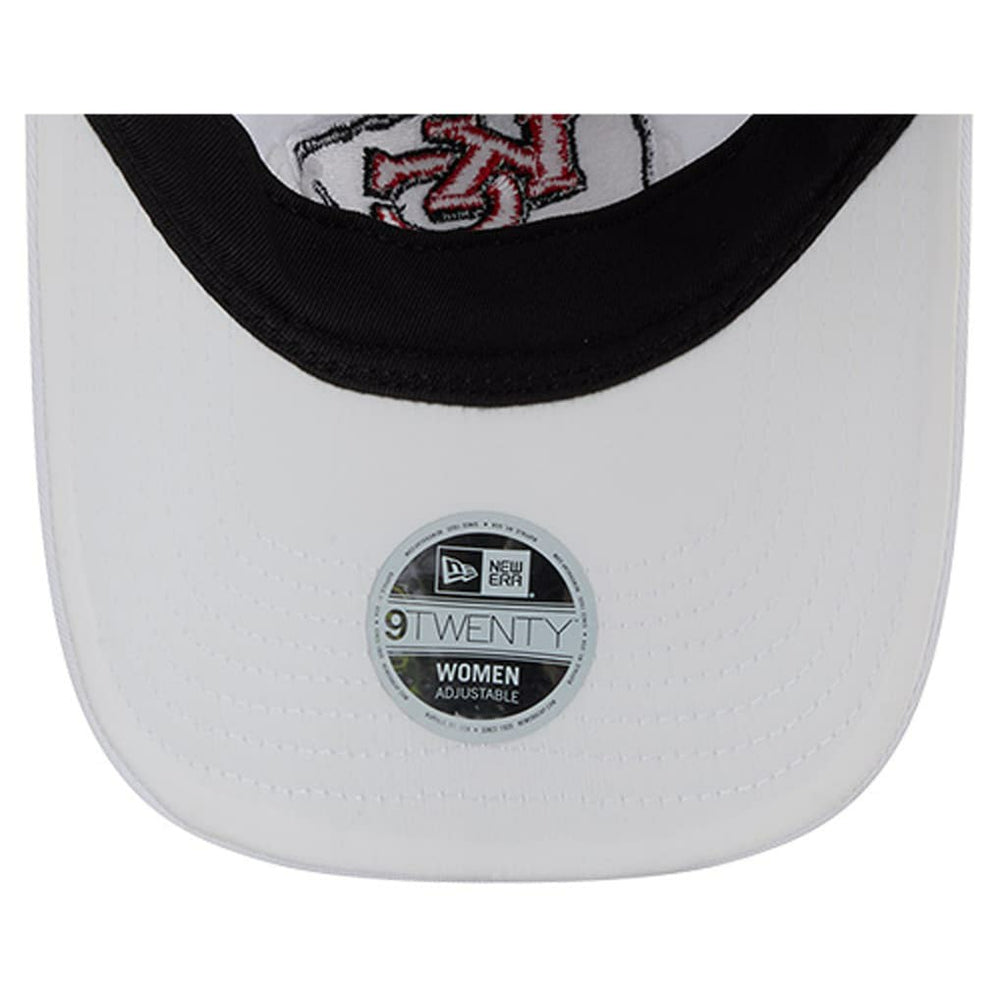 Kansas City Chiefs New Era Women's Floral 9TWENTY Adjustable Hat White | NFL