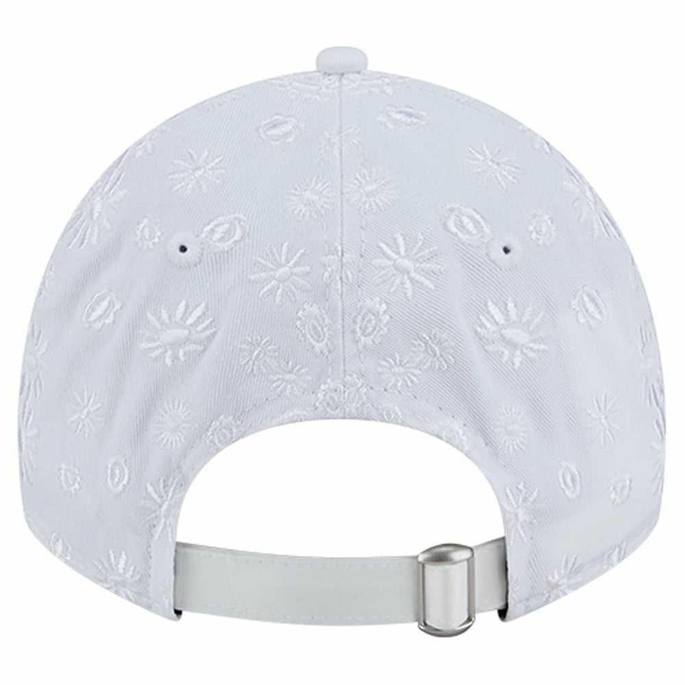 Detroit Lions New Era Women's Floral 9TWENTY Adjustable Hat White | NFL