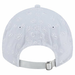 Miami Dolphins New Era Women's Floral 9TWENTY Adjustable Hat White | NFL