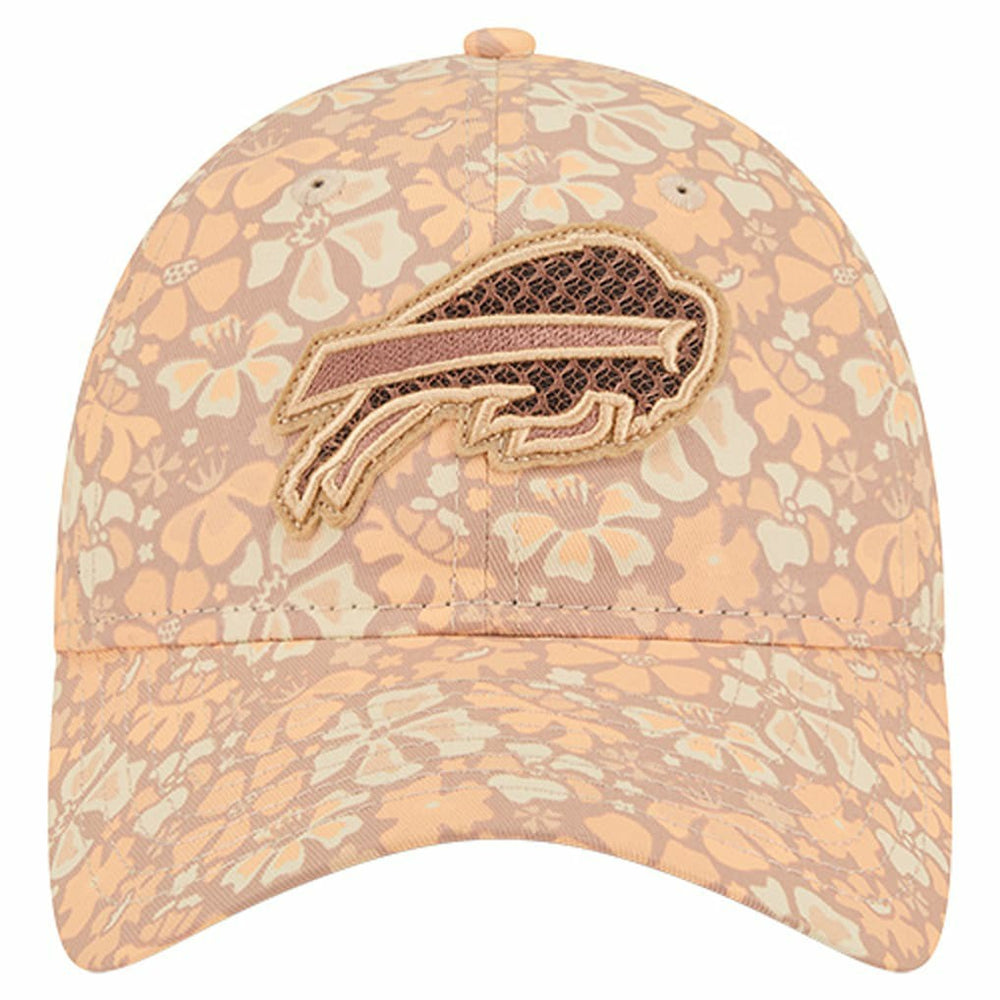 Buffalo Bills New Era Women's Floral 9TWENTY Adjustable Hat Tan | NFL