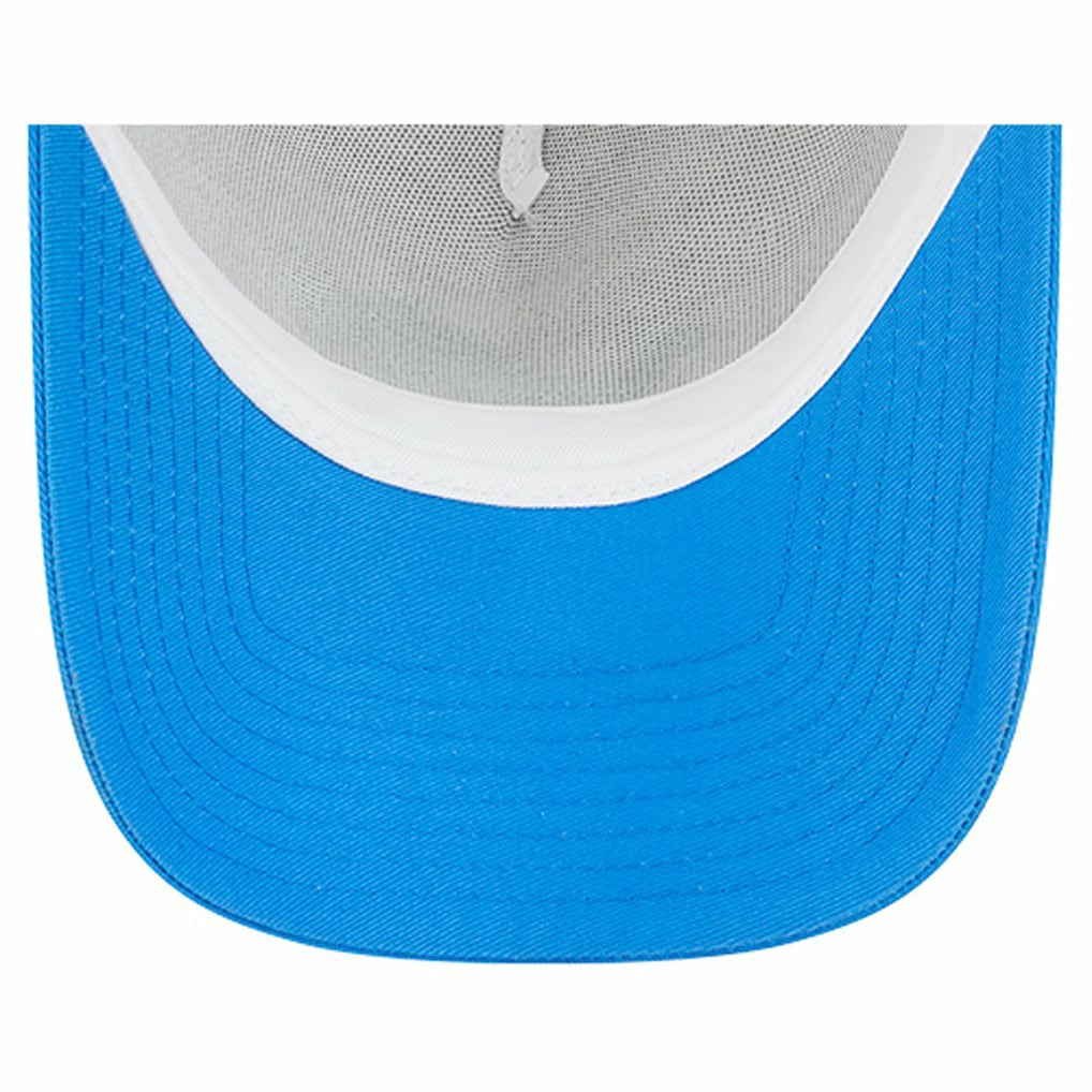 Detroit Lions New Era Women's Friendship Bracelet 9FORTY Adjustable Hat White/Blue | NFL