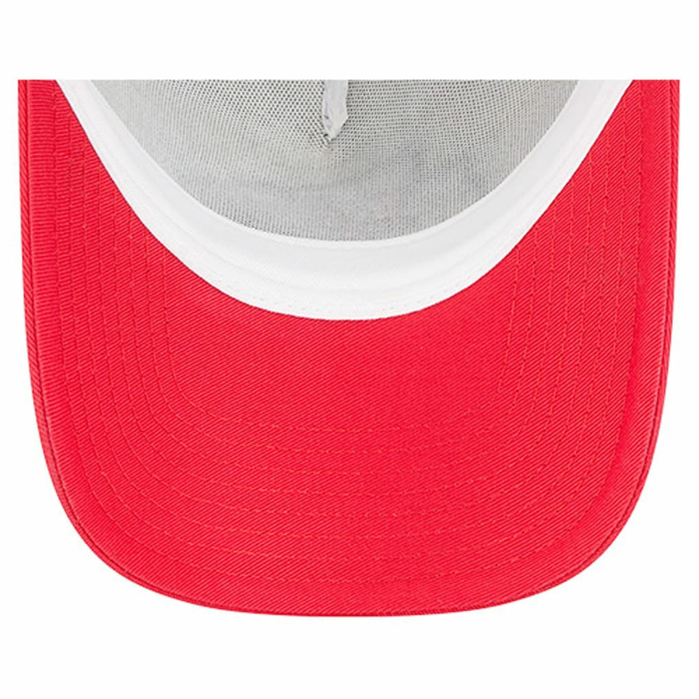 Kansas City Chiefs New Era Women's Friendship Bracelet 9FORTY Adjustable Hat White/Red | NFL