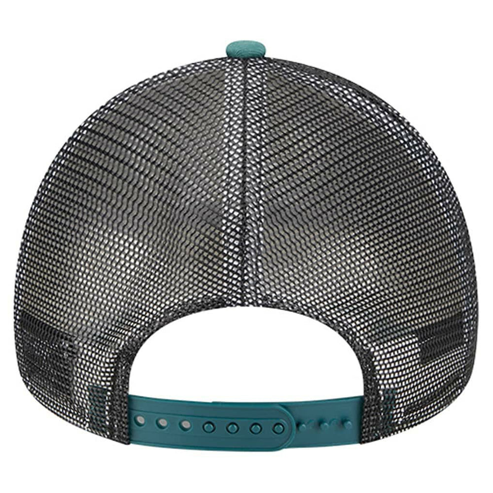 Philadelphia Eagles New Era Women's Friendship Bracelet 9FORTY Adjustable Hat White/Midnight Green | NFL