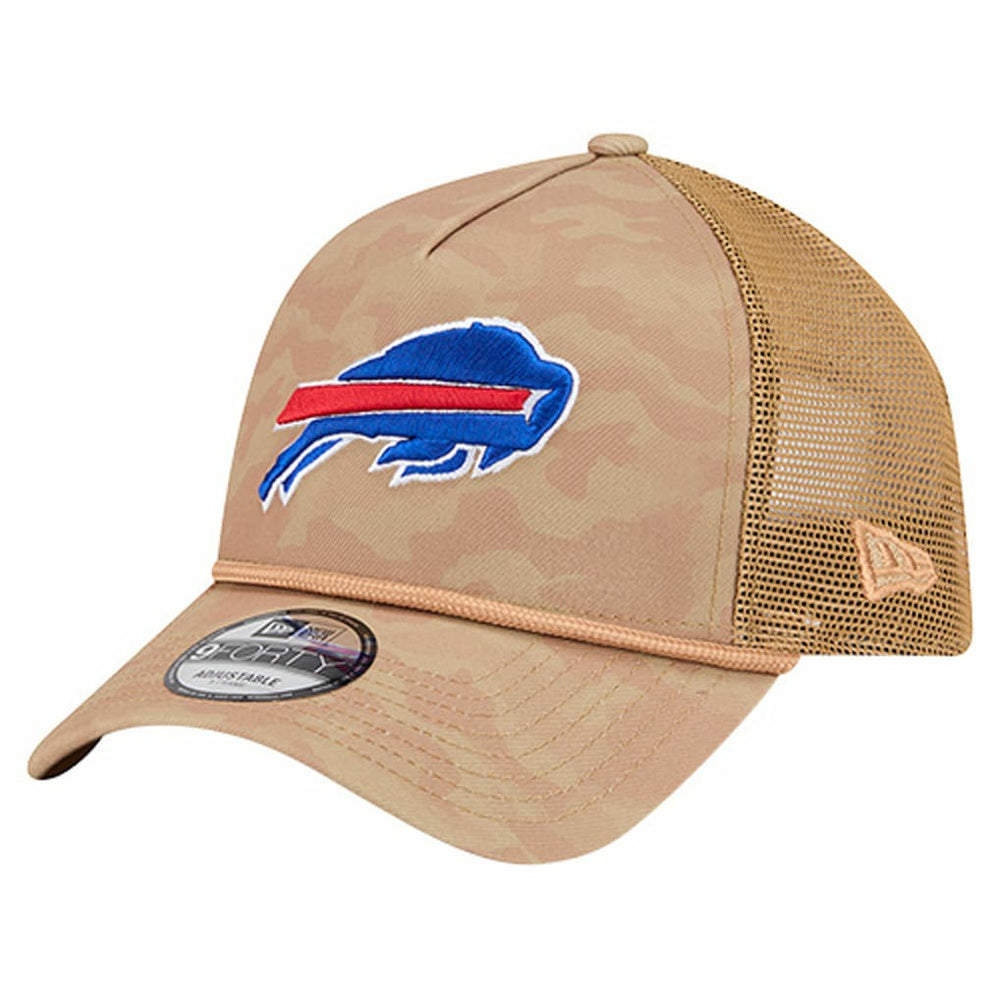 Buffalo Bills New Era Wheat Camo 9FORTY Adjustable Hat Tan | NFL