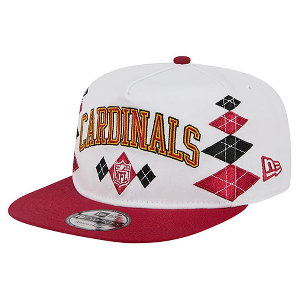 Arizona Cardinals New Era Argyle 19TWENTY Adjustable Hat White | NFL