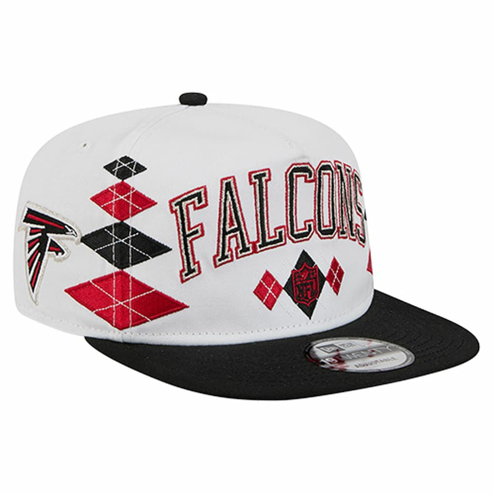 Atlanta Falcons New Era Argyle 19TWENTY Adjustable Hat White | NFL