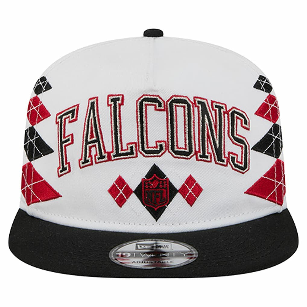 Atlanta Falcons New Era Argyle 19TWENTY Adjustable Hat White | NFL