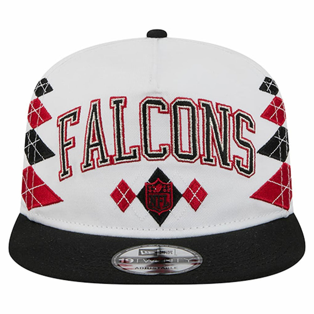 Atlanta Falcons New Era Argyle 19TWENTY Adjustable Hat White | NFL