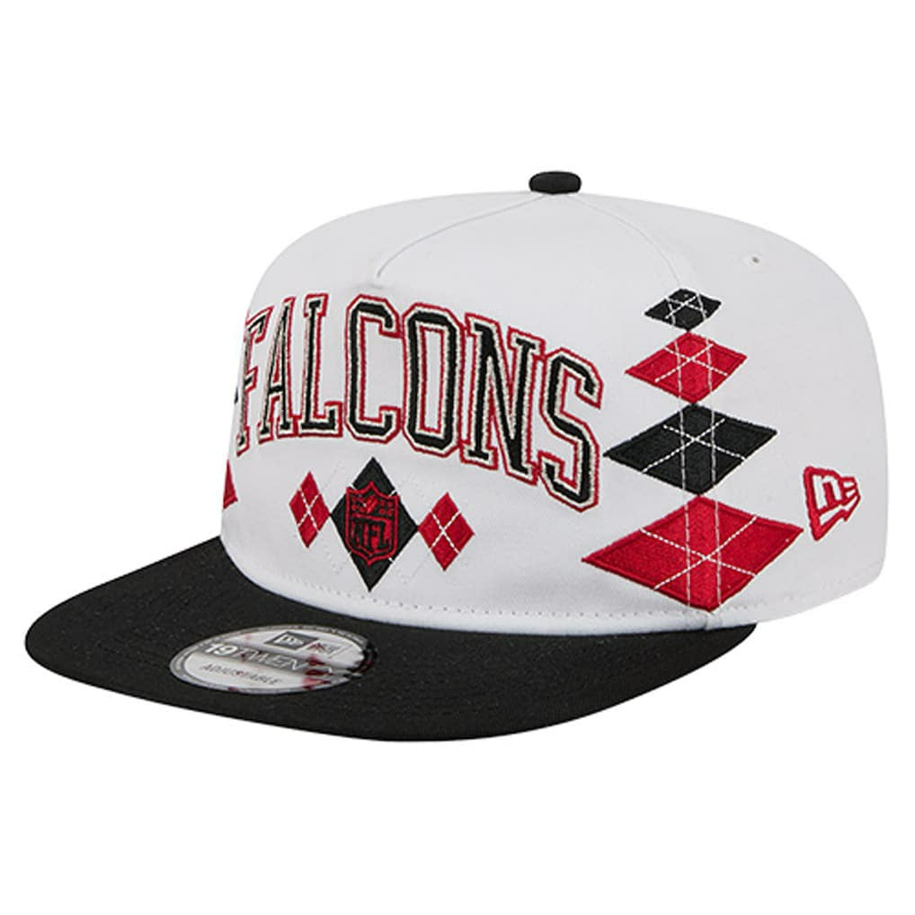 Atlanta Falcons New Era Argyle 19TWENTY Adjustable Hat White | NFL