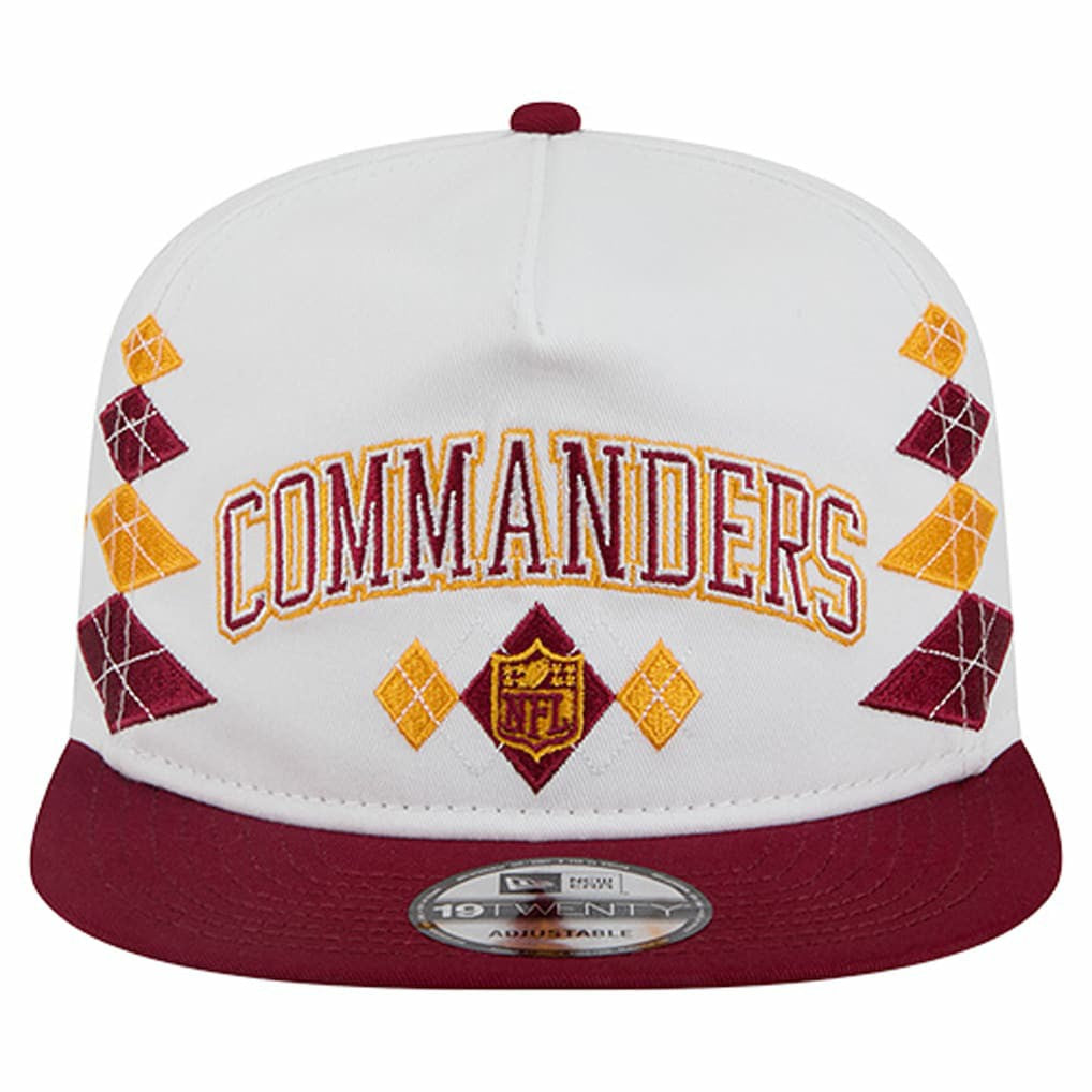 Washington Commanders New Era Argyle 19TWENTY Adjustable Hat White | NFL