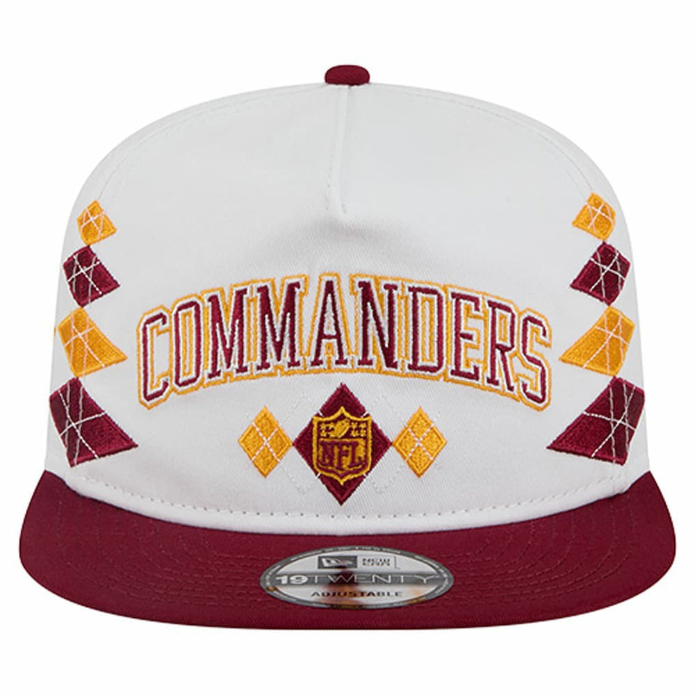 Washington Commanders New Era Argyle 19TWENTY Adjustable Hat White | NFL