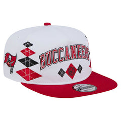 Tampa Bay Buccaneers New Era Argyle 19TWENTY Adjustable Hat White | NFL