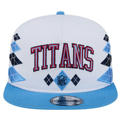 Tennessee Titans New Era Argyle 19TWENTY Adjustable Hat White | NFL