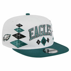 Philadelphia Eagles New Era Argyle 19TWENTY Adjustable Hat White | NFL