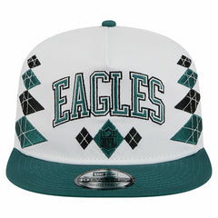 Philadelphia Eagles New Era Argyle 19TWENTY Adjustable Hat White | NFL