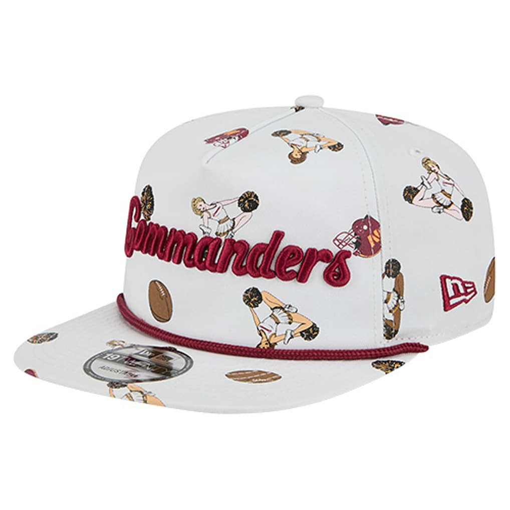 Washington Commanders New Era Team Cheer 19TWENTY Snapback Hat White | NFL