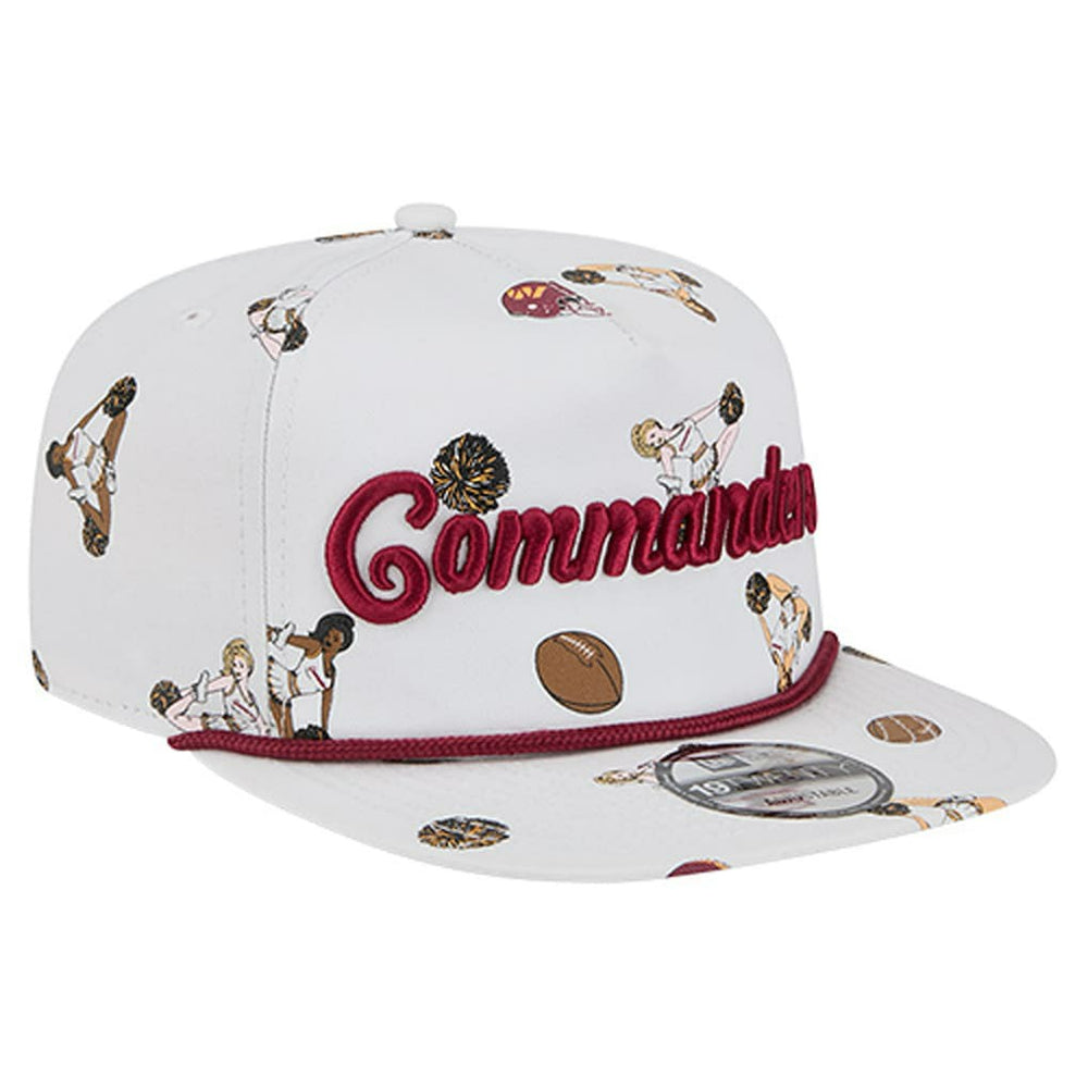 Washington Commanders New Era Team Cheer 19TWENTY Snapback Hat White | NFL